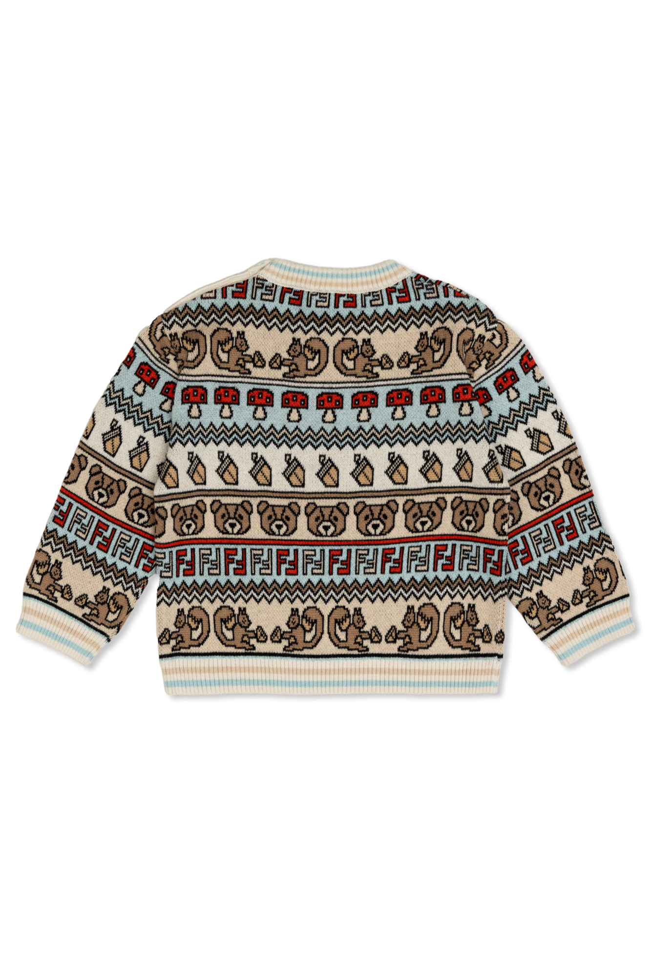 Fendi multicolour fabric jumper online